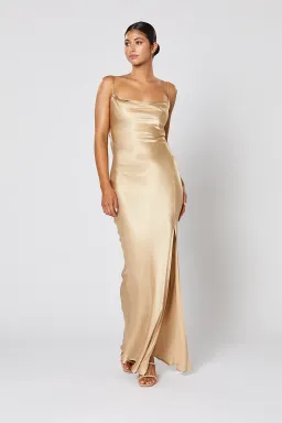 Winona Cheri Dress Gold Size XS / AU 6 for rent on The Volte - image 1