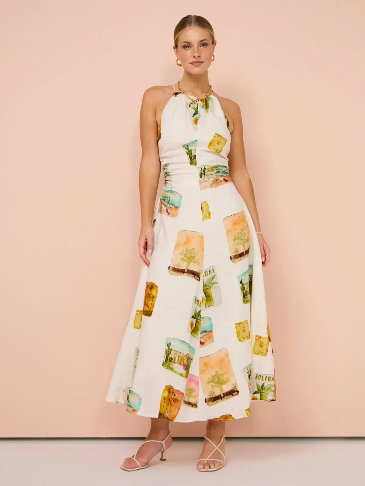 Roame Evy Dress in Desert Vista Size 1/Au 8  - Image 2