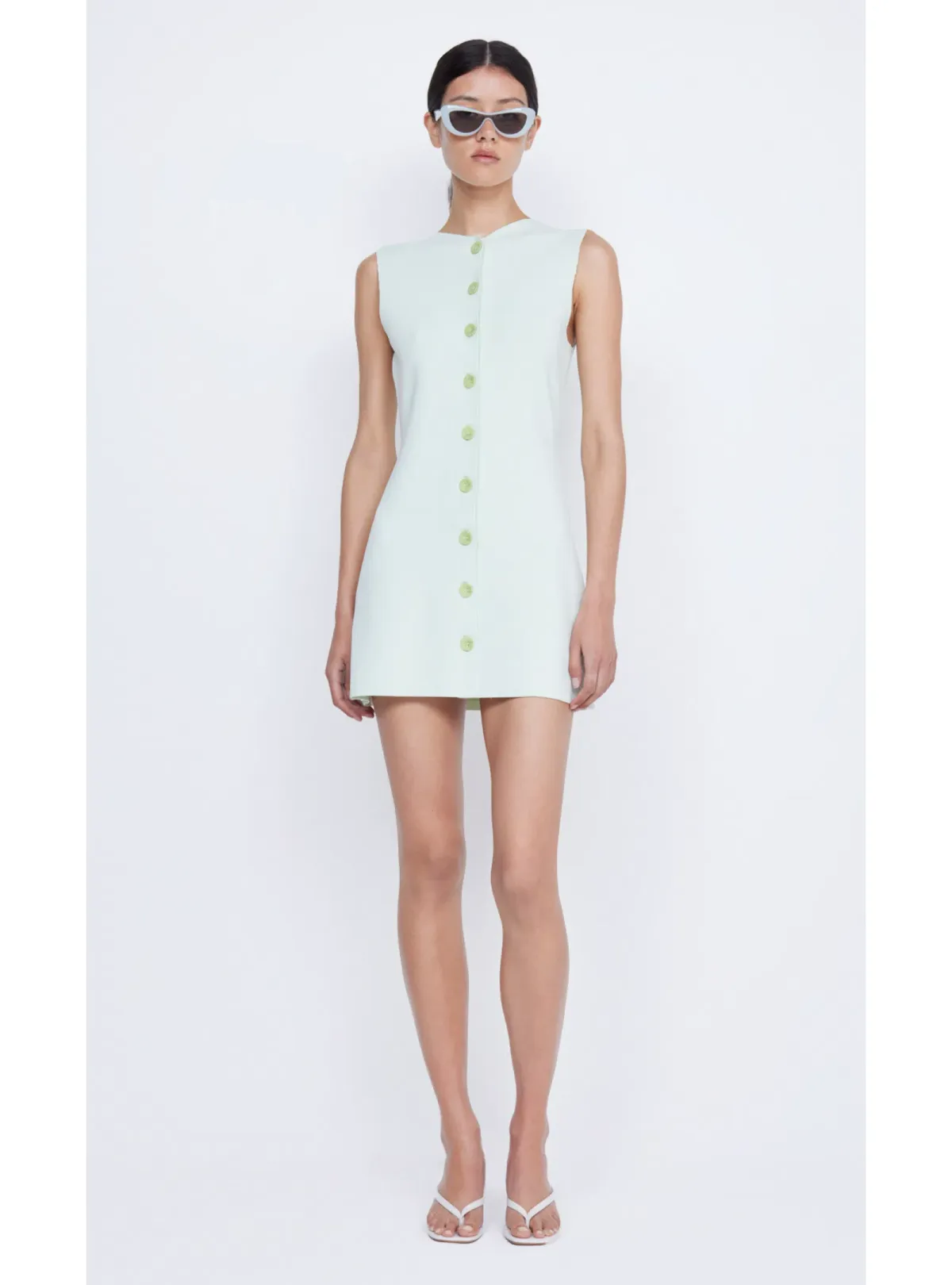 Bec & Bridge Ilora Knit Mini Dress in Mint Size S / AU 8 - Image 2