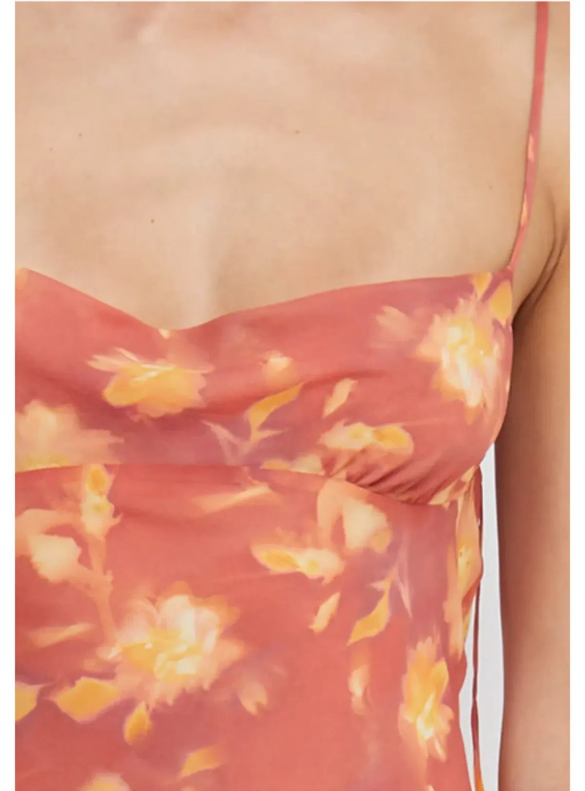 Bec & Bridge Azalea Strap Midi Dress Lumen Floral Size AU 10 - Image 4