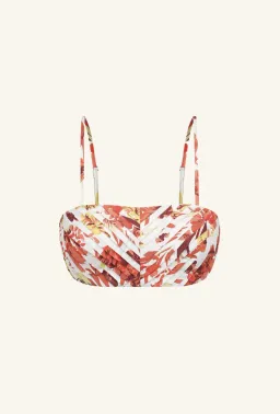 Shona Joy Kalani Pleated Bralette Multi Size AU 8 for rent on The Volte - image 5
