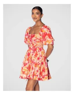 Pilgrim Janiya Mini Dress in Assorted Size 12 for rent on The Volte - image 4