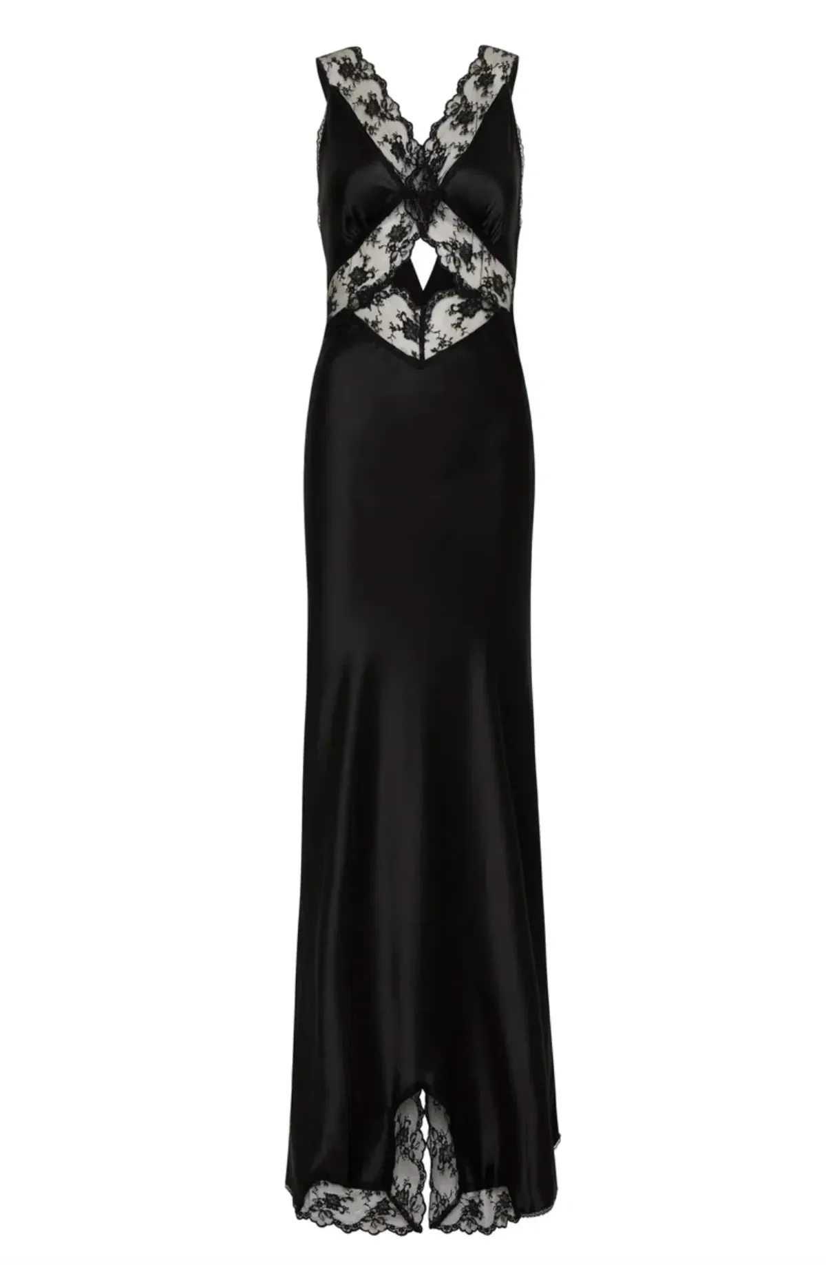 Sir The Label Aries Cut Out Gown Black Size 1 / AU 8 - Image 3