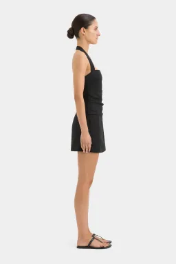 Sir The Label Noemi Halter Mini Dress in Black Size 1 / AU 8 for rent on The Volte - image 3