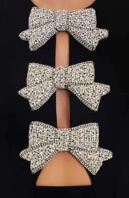 Rebecca Vallance Juliana Puff Sleeve Mini Dress Black Size 12 for rent on The Volte - image 4