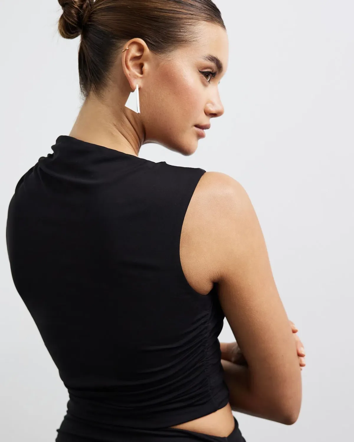 Lover Collins Ring Front Maxi Dress Black Size 10 - Image 4