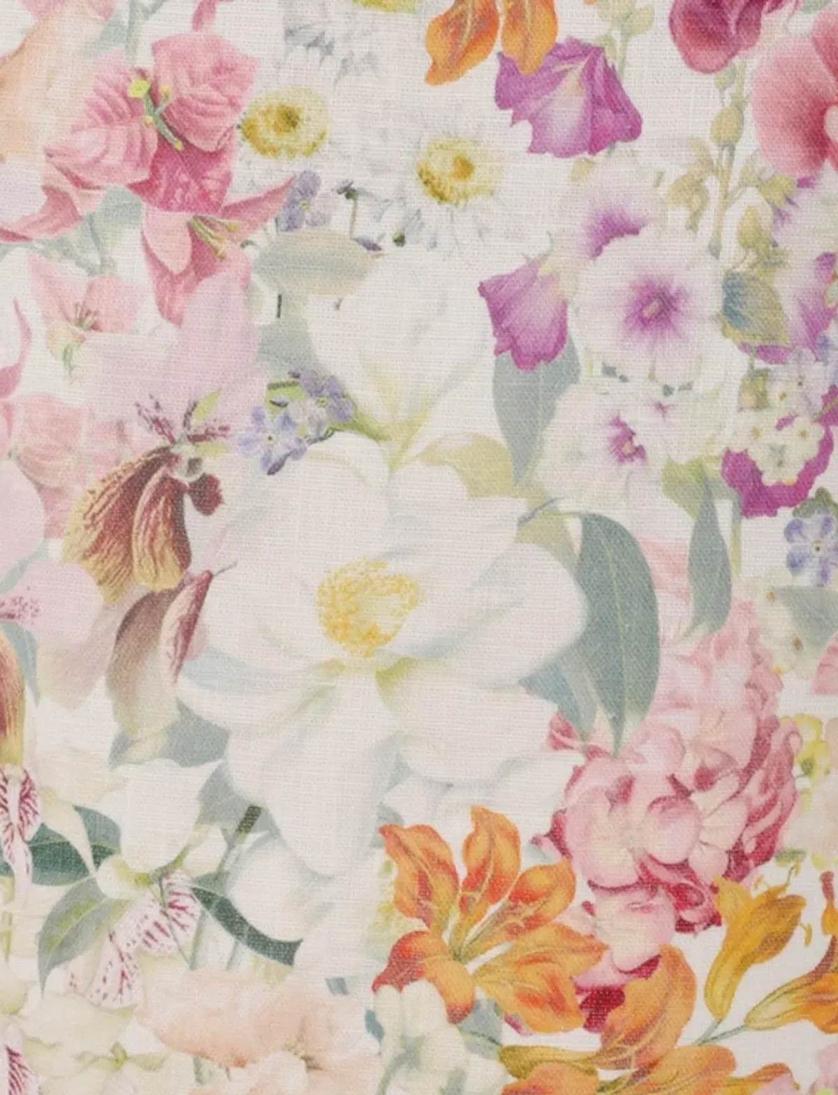 Zimmermann The Harmony Tie Shoulder Midi Dress in Kaleidoscope Garden Size 0 / AU 8 - Image 3