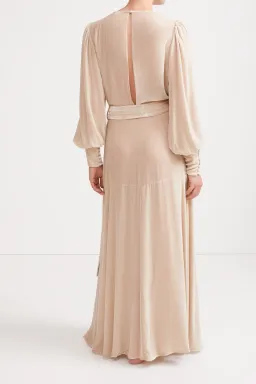 Sleeping With Jacques Sylvia Dress Sand Size XS/Au 6 for rent on The Volte - image 2