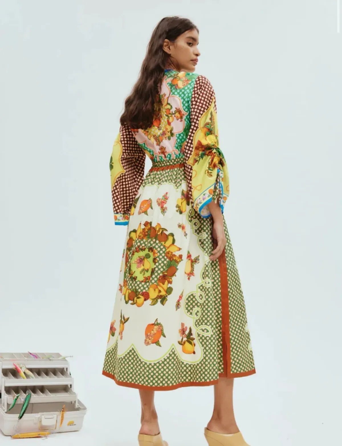 Alemais Lemonis Shirtdress Multi Size 10  - Image 3