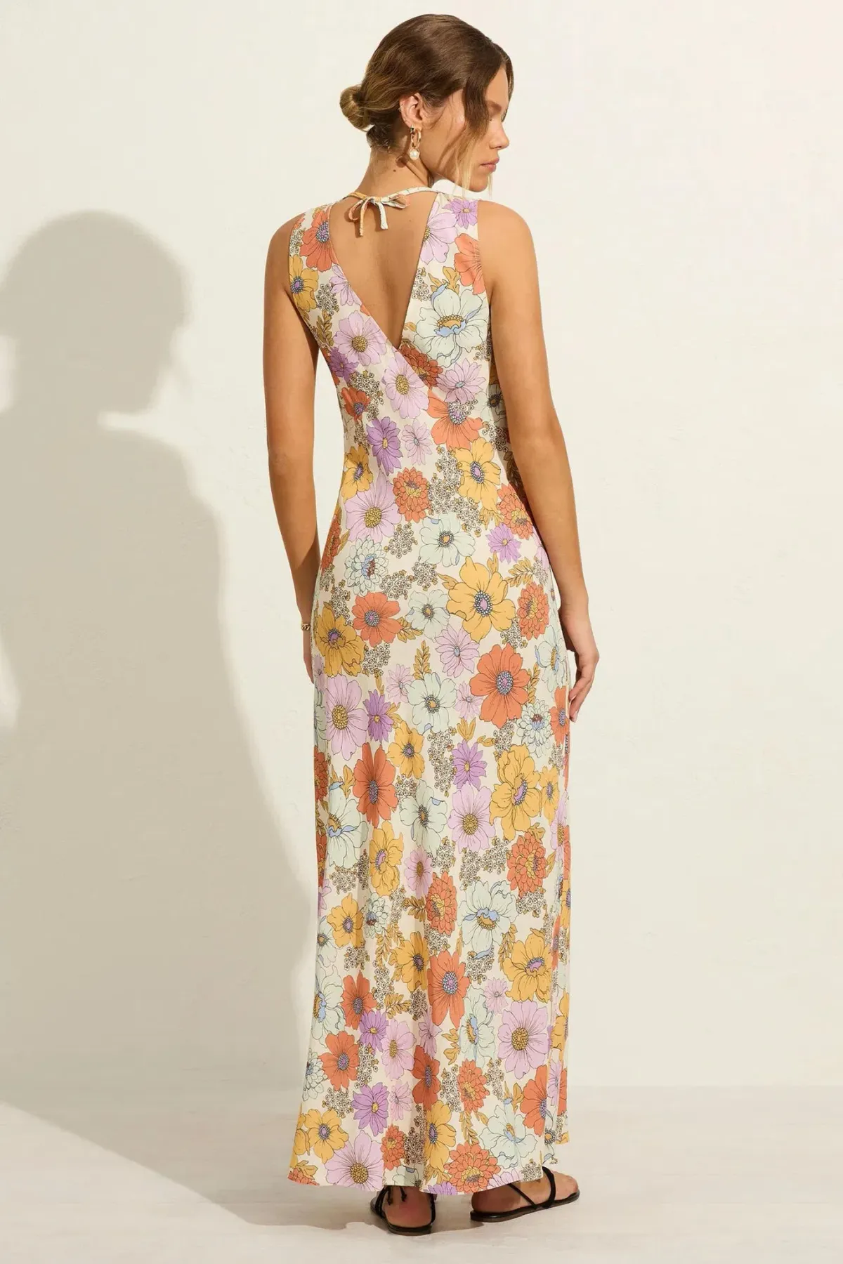 Auguste Lara Maxi Dress Floral Size 14 - Image 2