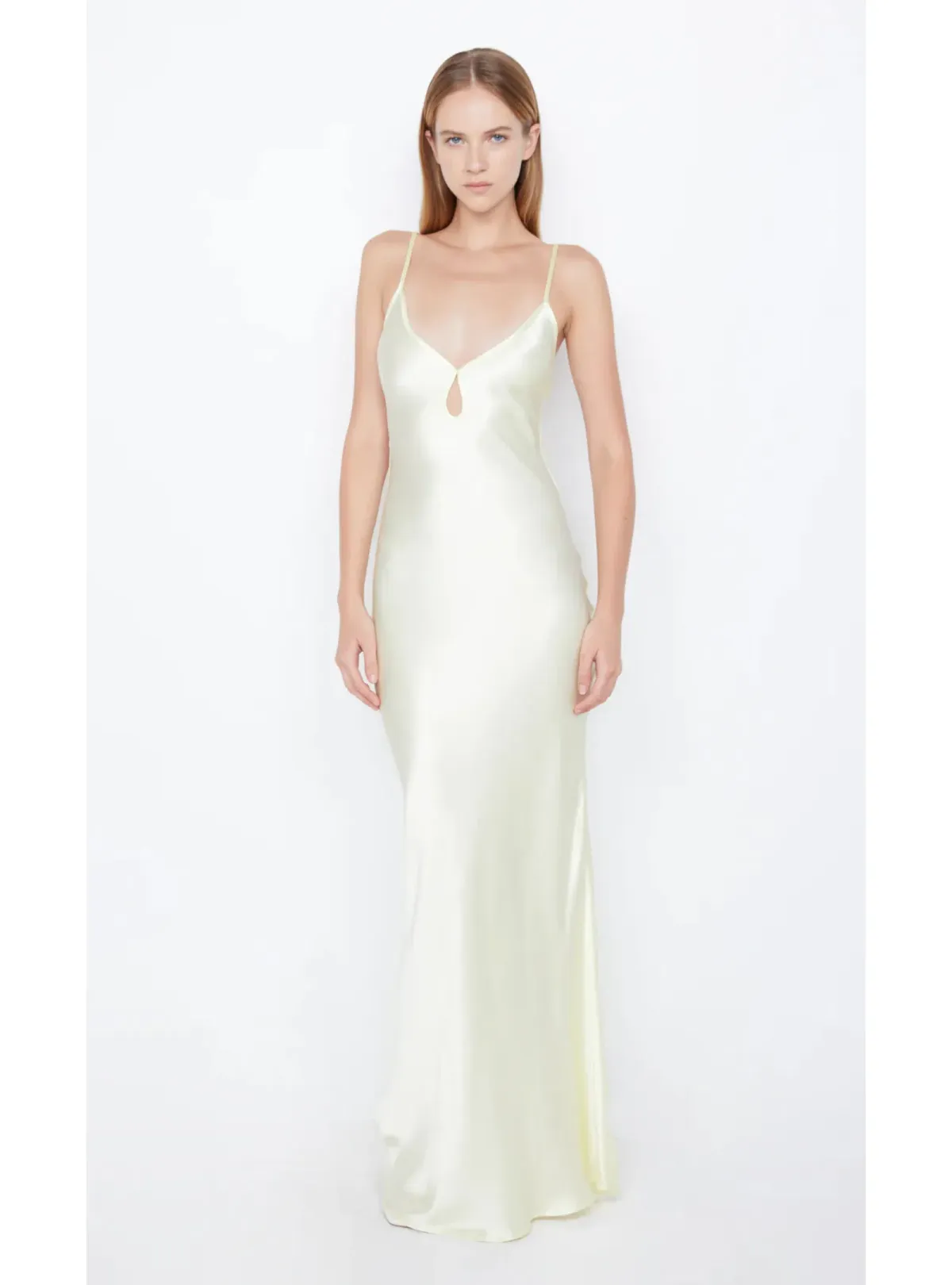 Bec & Bridge Cedar City Maxi Dress Ice Yellow Size AU 6 - Image 1