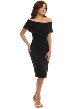 Carla Zampatti Sabrina Sheath Dress Black Size 10 for rent on The Volte - image 2