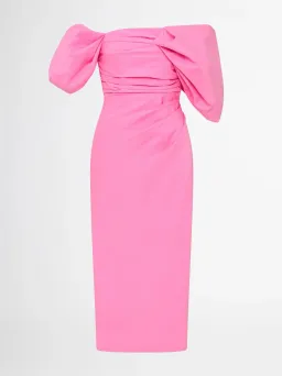 Sheike Ever After Midi Dress Pink Size 16 for rent on The Volte - image 3