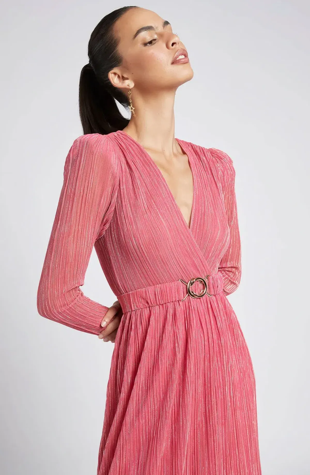 Sheike Fame & Fortune Dress Pink Size 14 - Image 2