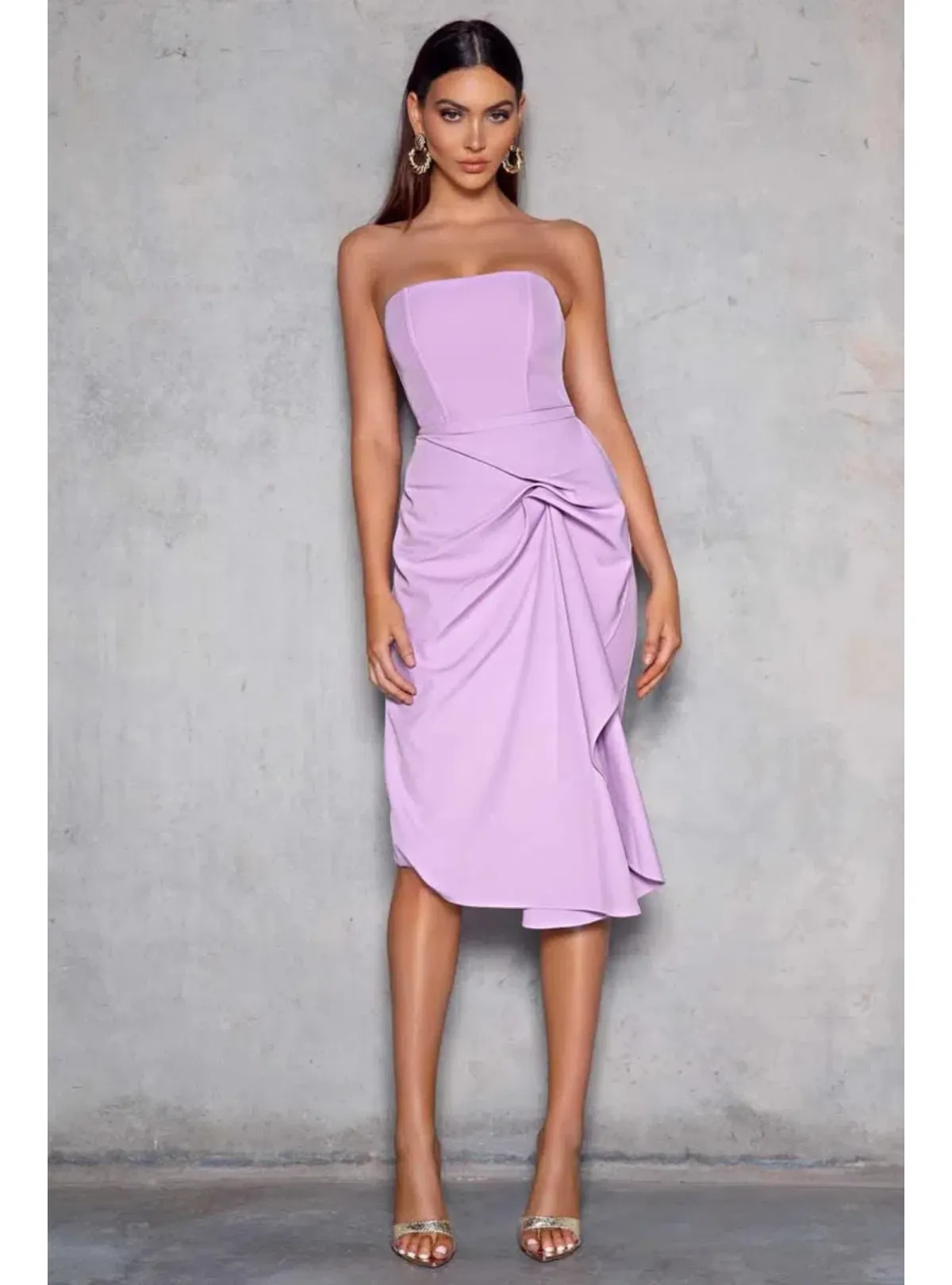 Elle Zeitoune Arell Dress in Lavander Size AU 14 - Image 1