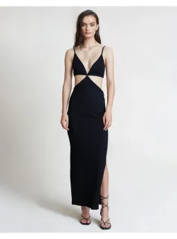 Bec & Bridge Ciao Bella Maxi Dress Black Size AU 10  for rent on The Volte - image 3