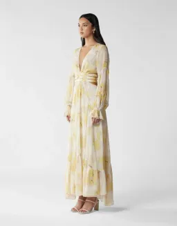 MVN La Lumber Maxi Dress Floral Print Size AU 10 for rent on The Volte - image 5