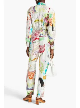 Zimmermann Shelly Zip Boilersuit Poster Print Size 2 / AU 12  for rent on The Volte - image 2