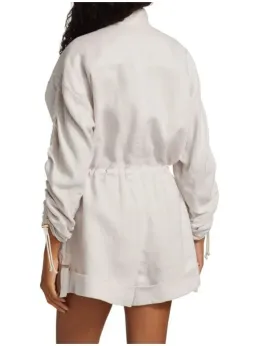 Zimmermann Utility Playsuit Dove Size 1 / AU 10  for rent on The Volte - image 2