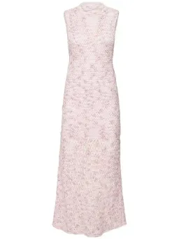  Christopher Esber Cross Stitch Muscle Dress Pink Swirl  Size M/Au 10  for rent on The Volte - image 3
