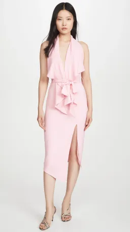 Misha Lorena Dress in Pink Size 8 for rent on The Volte - image 2