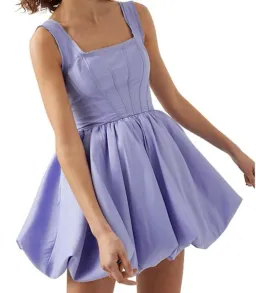 Aje Suzette Bubble Dress Periwinkle Size 12 for rent on The Volte - image 2