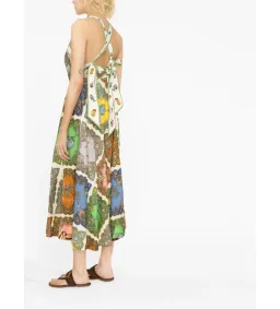 Alemais Trippy Troppo Halter Dress Multi Size 8 for rent on The Volte - image 2