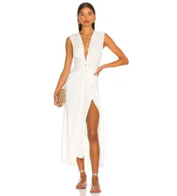 L SPACE Down The Line Cover Up Cream Size 8  for rent on The Volte - image 1