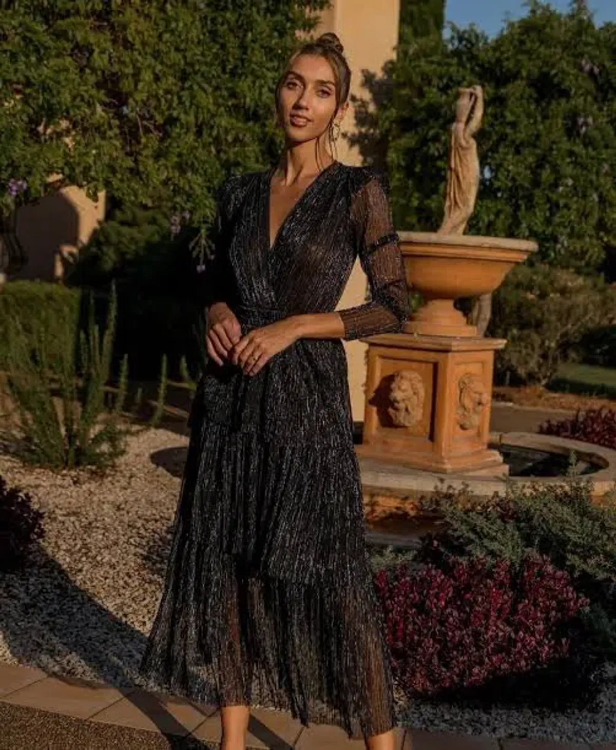 Sheike All That Sparkles Dress Ink Size 14 - Image 1