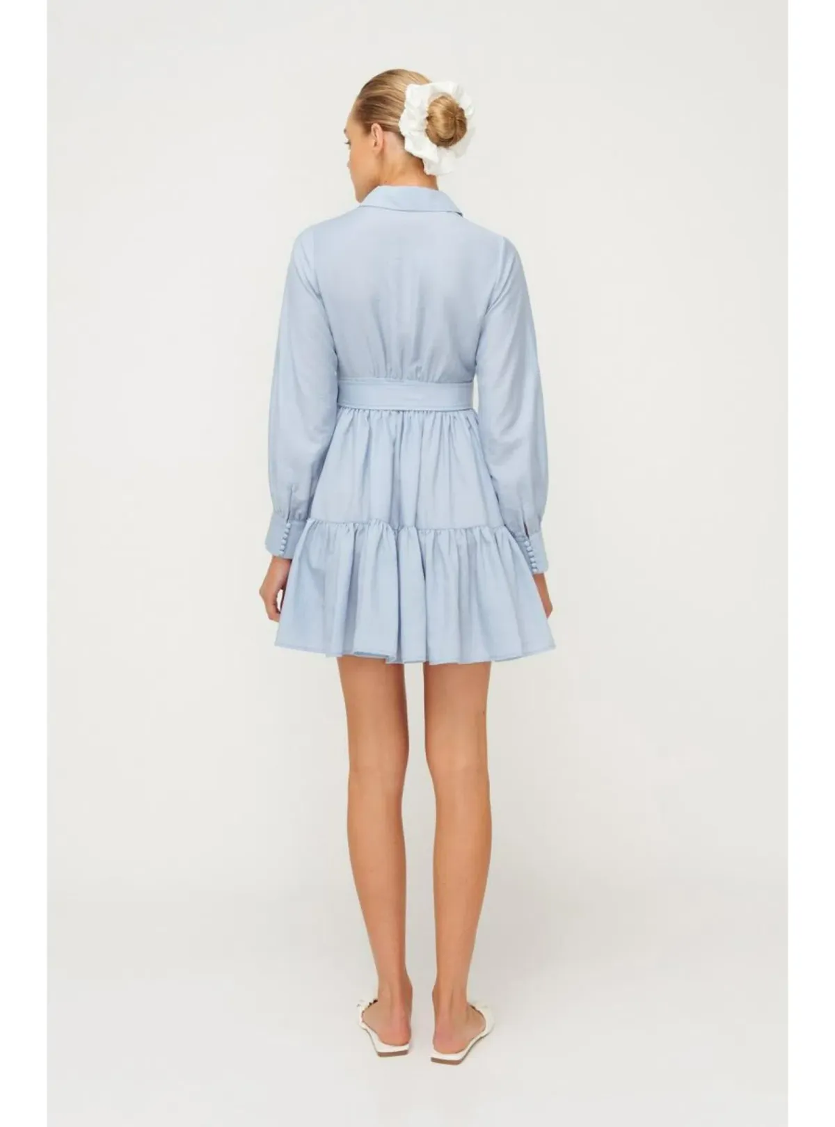 Sheike Abigail Dress Pale Blue Size AU 14 - Image 2