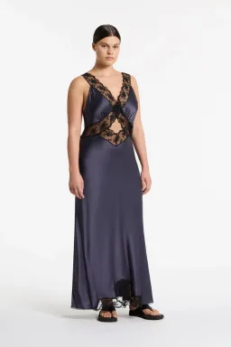 Sir the Label Aries Cut Out Gown Navy Size 2 / AU 12 for rent on The Volte - image 3