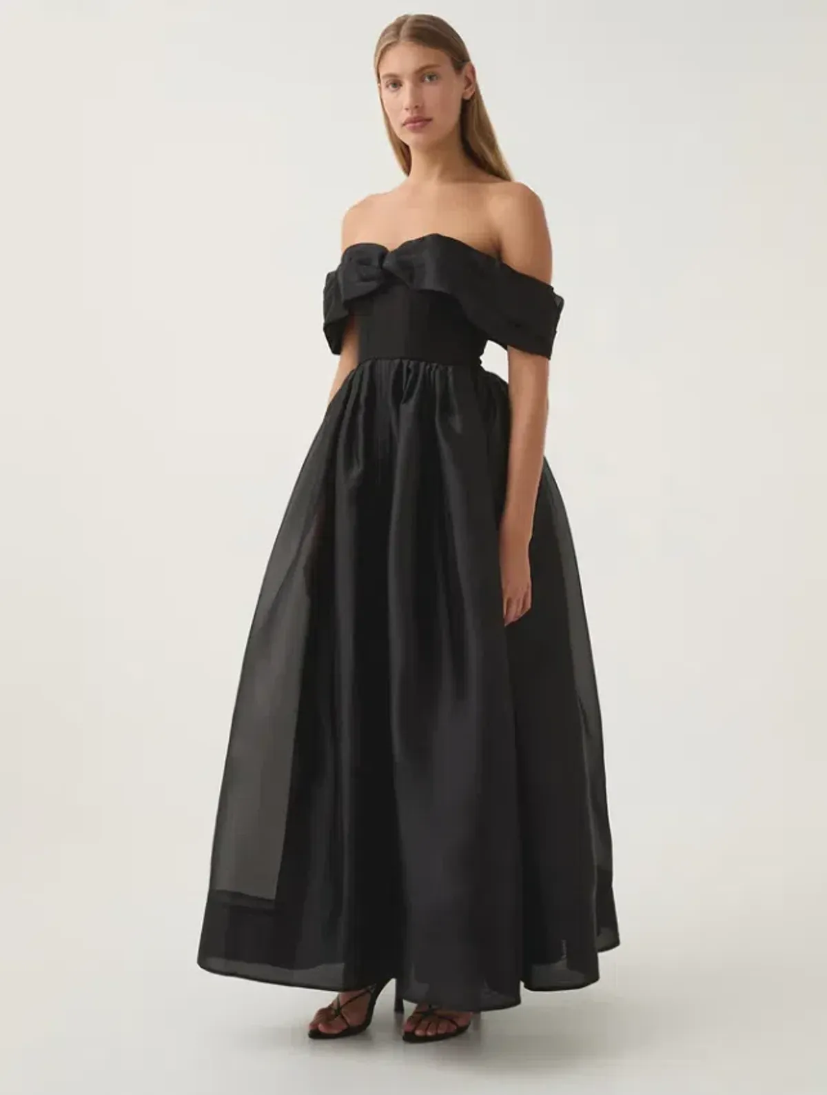 Aje Cordelia Corseted Maxi Dress Black Size 12 - Image 3