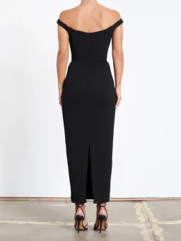 Effie Kats Amaya Midi Dress Black Size XS / AU 6 for rent on The Volte - image 3