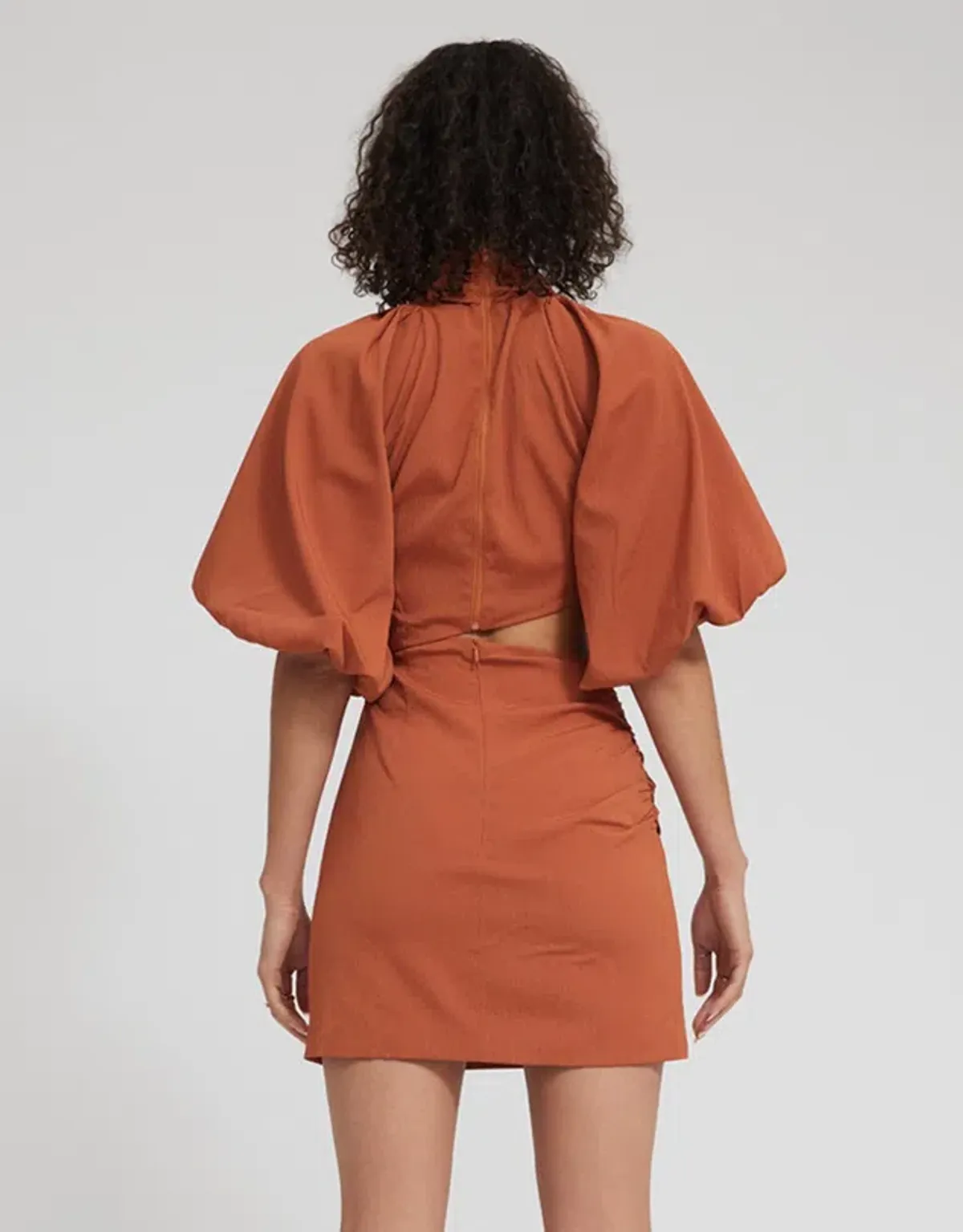 Tojha Celia Mini Dress Sienna Size AU 8 - Image 3