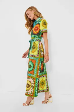 Alemais Disco Daisy Shirtdress Multi Size 8 for rent on The Volte - image 3