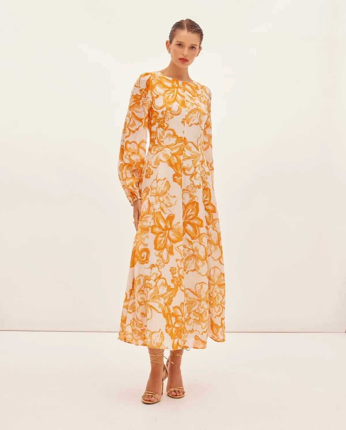 Kate Ford Amarillo Boater Gown Petunia Size 14 - Image 1