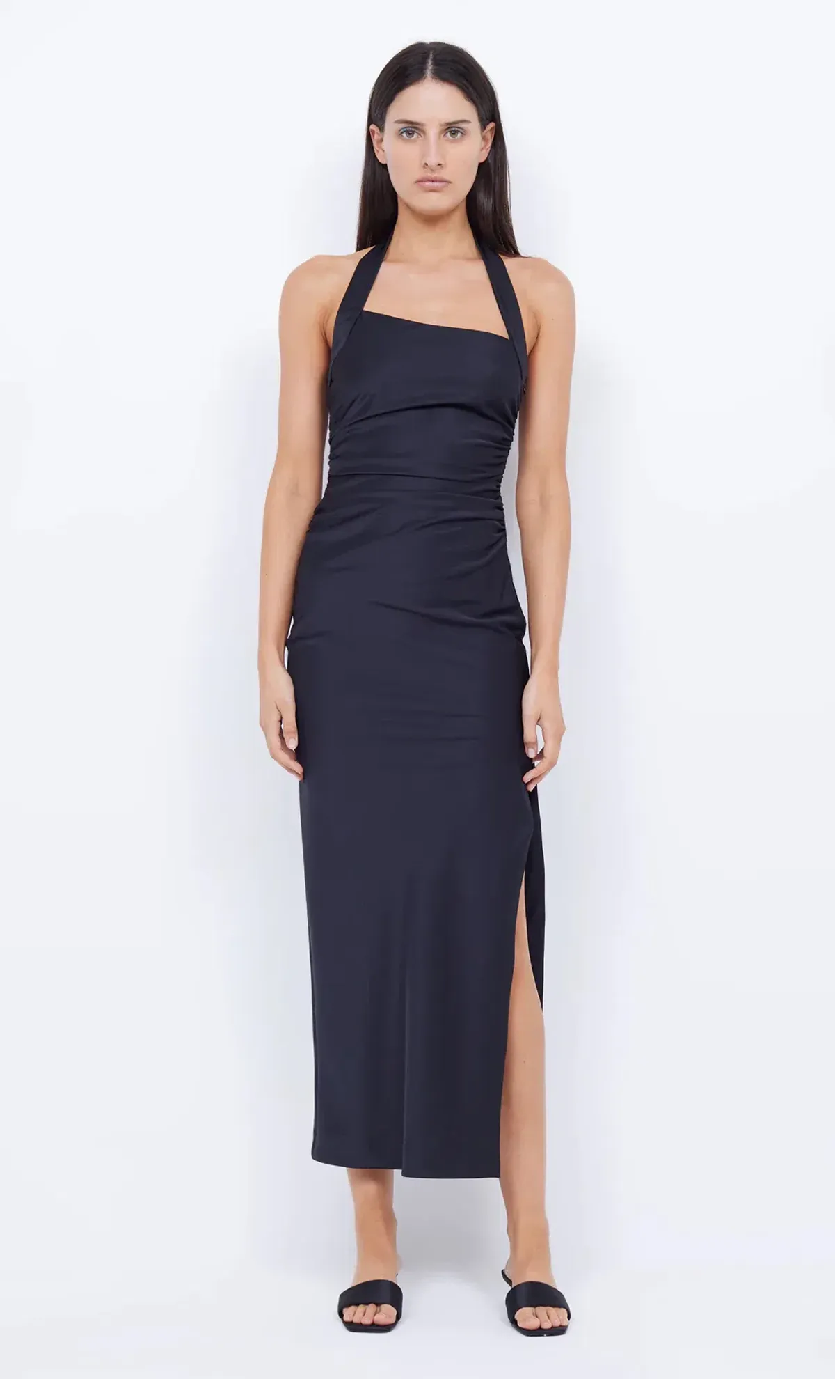 Bec & Bridge Ula Asym Maxi Dress Black Size 8 - Image 5