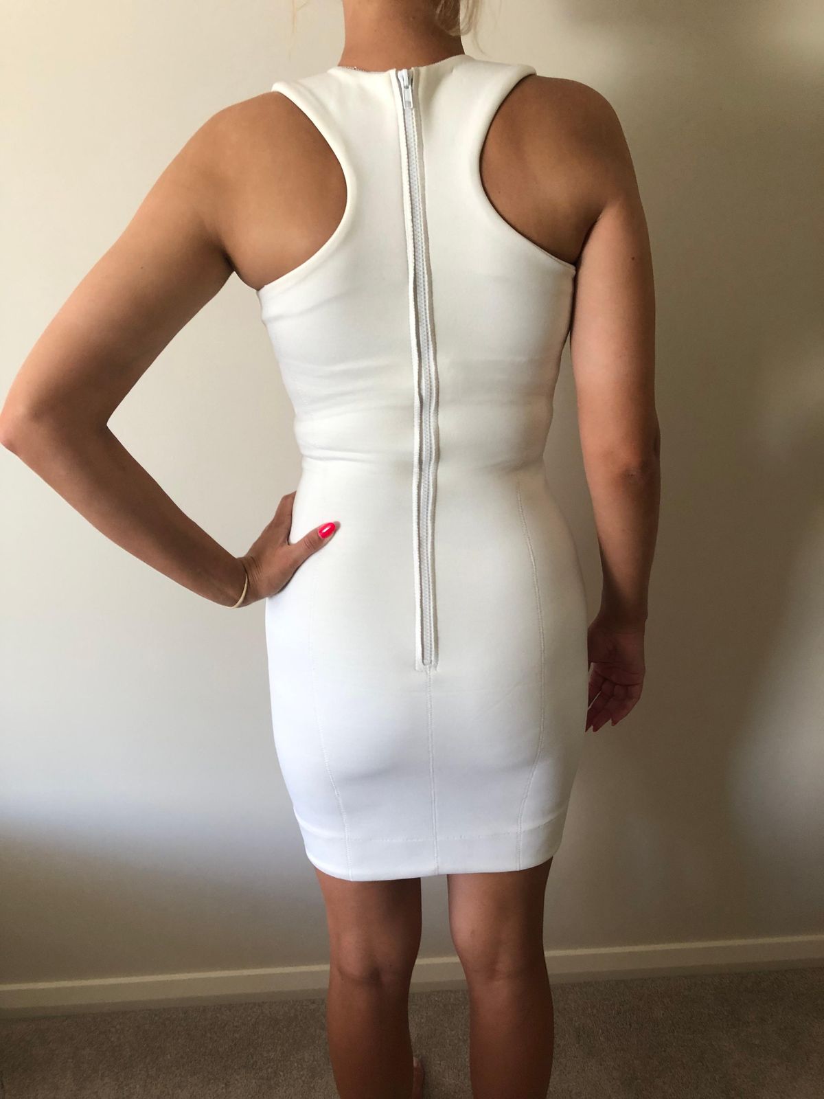 Shakuhachi Printed Neoprene Mini Dress - Image 2