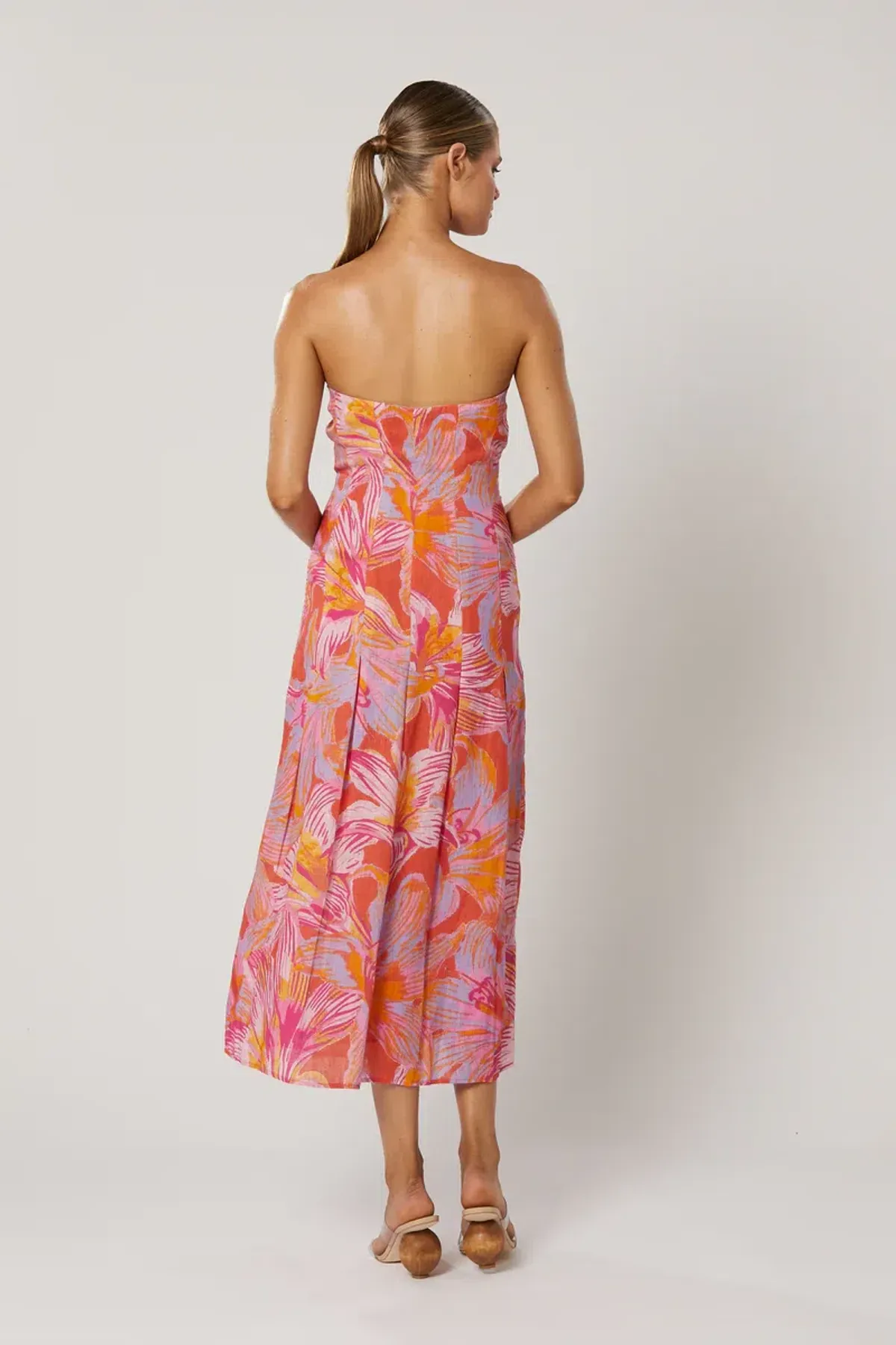 Winona Avalyn Midi Dress Floral Size 10 - Image 2
