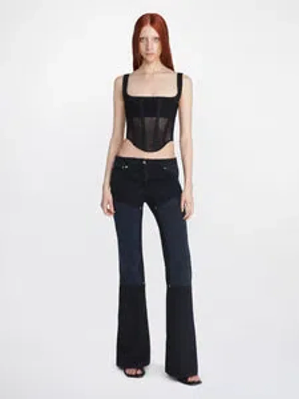 PatBO Beaded Crop Top Size 8 - Image 8