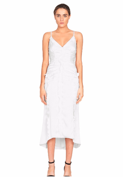 Camilla and Marc Sentry Midi Dress White for rent on The Volte - image 1