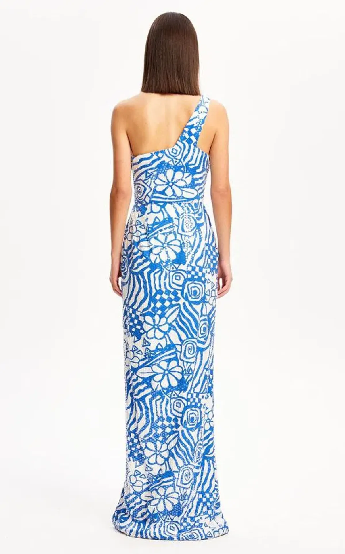 Alice McCall Daisy Daze Gown Blue Print Size 8  - Image 3