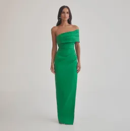 Sheike Giselle Gown in Jade Green Size 10 for rent on The Volte - image 2