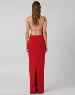 Effie Kats Gabbi Gown Red Size XS/Au 6 for rent on The Volte - image 3