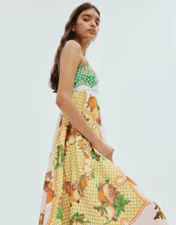 Alemais Lemonis Sundress Multi Print Size 12 for rent on The Volte - image 4