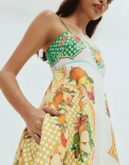 Alemais Lemonis Sundress Multi Print Size 12 for rent on The Volte - image 5