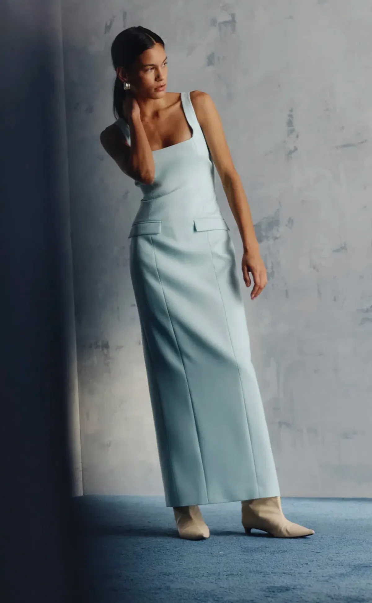 Anna Quan Ivana Dress Ice Blue Size 8 - Image 3