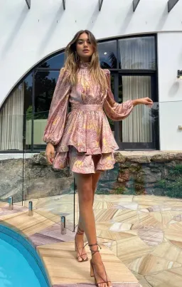 Sheike Cecelia Dress Print Size 10 for rent on The Volte - image 2