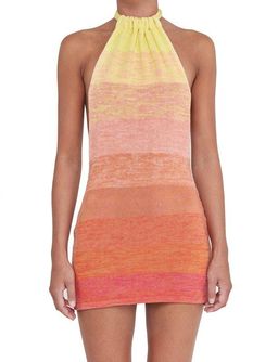 Bamba Swim Bounty Dress | Sunset Orange | Size Small for rent on The Volte - image 2