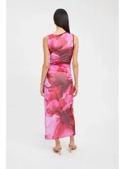 Kookai Rosalia Dress in Rosalia Pink Size 36 / AU 8 for rent on The Volte - image 3